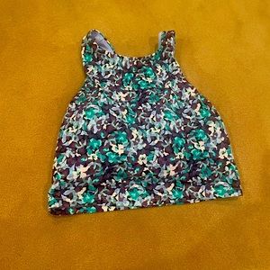 Athleta conscious crop bikini top size M